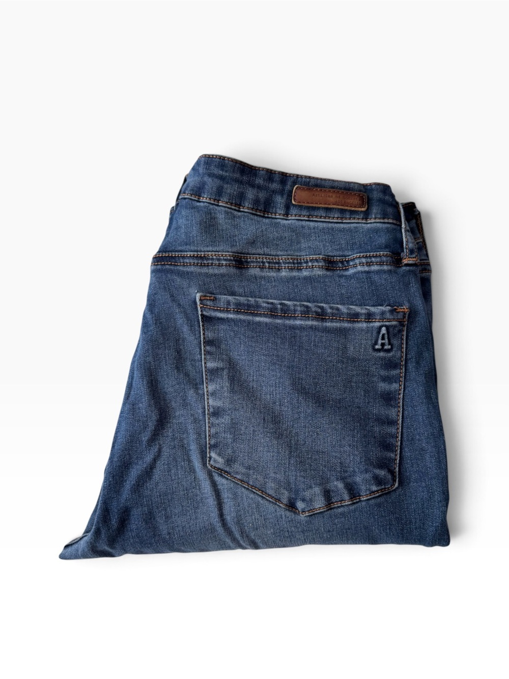 Articles of Society Mid Rise Stretch Skinny Jeans Bancroft Wash